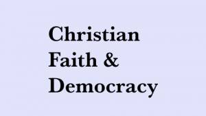 /image of christian faith and democracy